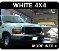 White 4x4 'Hummer'